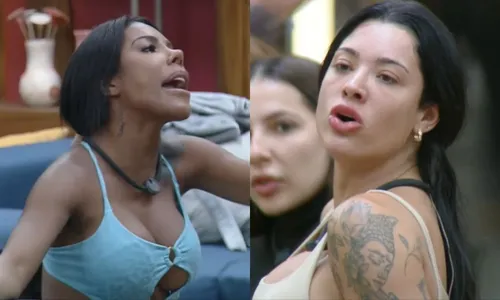 
					A Fazenda 17: Carol briga aos gritos com Rayane: 'Mulher do crime'
				
				