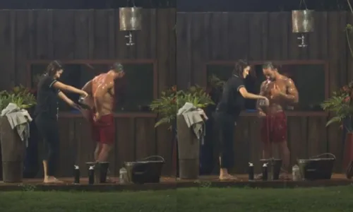 
					A Fazenda 17: Duda lava partes íntimas de Mesquita e vídeo repercute
				
				