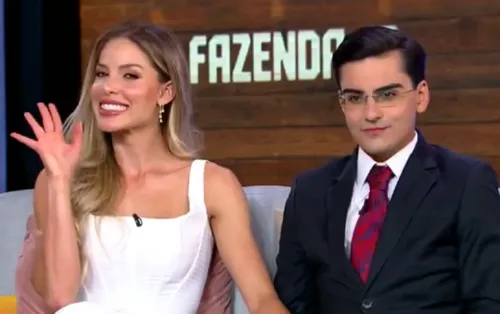 
					‘A Fazenda 17’: Dudu e Saory reagem às críticas e dão beijão
				
				