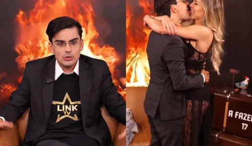 
					'A Fazenda 17': Saory revela momento quente com Dudu: 'Prazer'
				
				