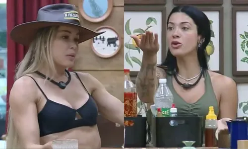 
					A Fazenda 17: Saory arma barraco e cobra Rayane: 'Porca criminosa'
				
				