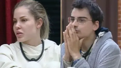 
					A Fazenda 17: Saory pede tempo a Dudu Camargo: 'Levando pedrada'
				
				