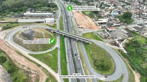 
					Acesso a Simões Filho é modificado para duplicação da BA-093; confira
				
				