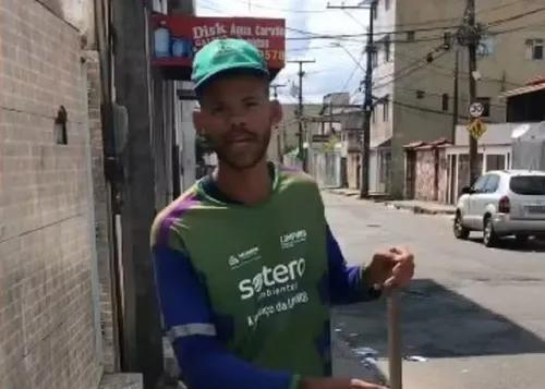 
					Agente de limpeza é morto a tiros na BA; ele tinha 43 mil seguidores
				
				