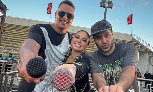 
					Alinne, Xanddy e Tomate amanhecem no trio em Carnaval fora de época
				
				