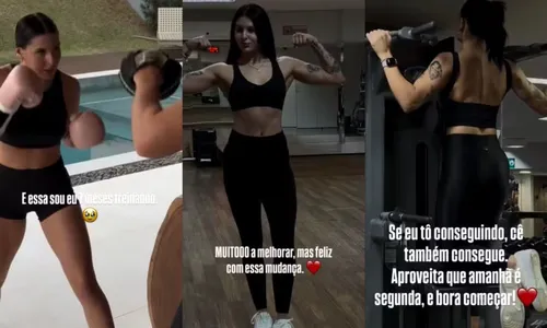 
					Ana Castela exibe físico impressionante após investir em treinos; foto
				
				