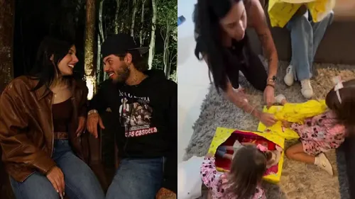 
					Ana Castela presenteia filhos de Zé Felipe e Virgínia e gera polêmica
				
				