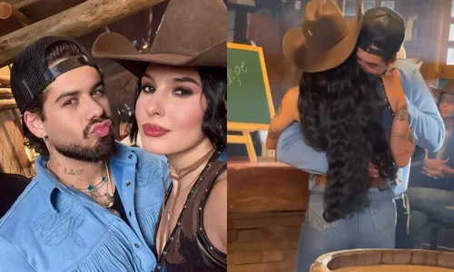 
					Com cheiro no cangote, Ana Castela curte noite íntima com Zé Felipe
				
				