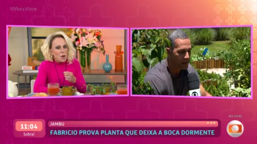 
					Ana Maria Braga interrompe 'Mais Você' após reação a prato exótico
				
				