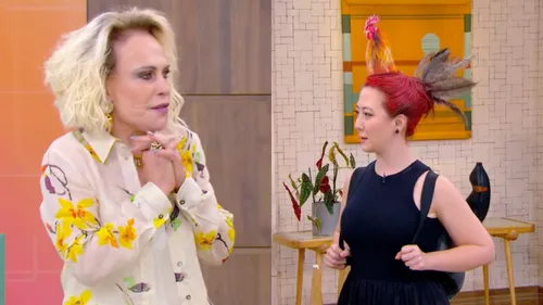 
					Ana Maria Braga se assusta com visual de repórter no 'Mais Você'; veja
				
				