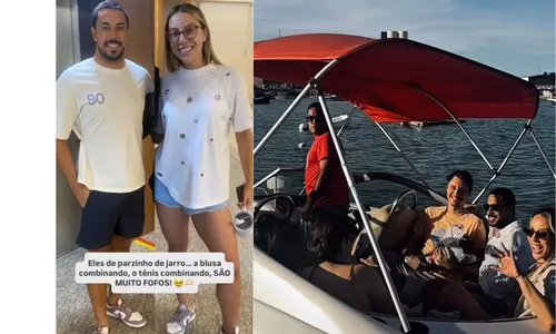 
				
					'BBB 25': Renata e Maike passam Dia dos Namorados juntos e agitam web
				
				