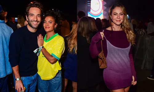 
					Bella Campos, Paolla e mais: elenco de Vale Tudo curte festival no RJ
				
				