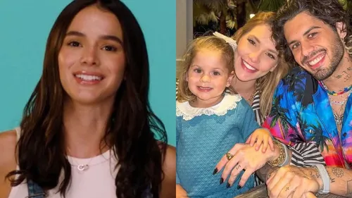 
					Bruna Marquezine se derrete por filha de Virginia Fonseca e Zé Felipe
				
				