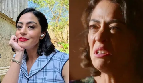 
					Atriz de 'Garota do Momento' surge com novo visual em gravação do SBT
				
				