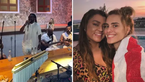 
					Carolina Dieckmmann emociona com homenagem a Preta Gil em festa; VÍDEO
				
				