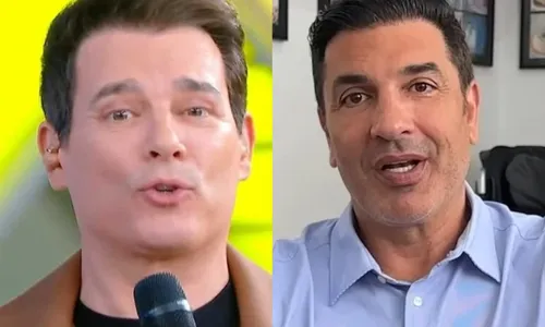 
					Celso Portiolli quebra protocolo no SBT e manda recado para Edu Guedes
				
				