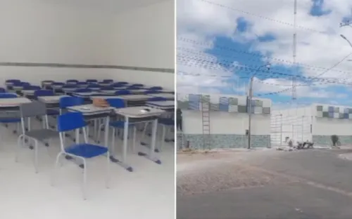 
				
					Com reforma, ano letivo ainda não começou em escola na Bahia
				
				