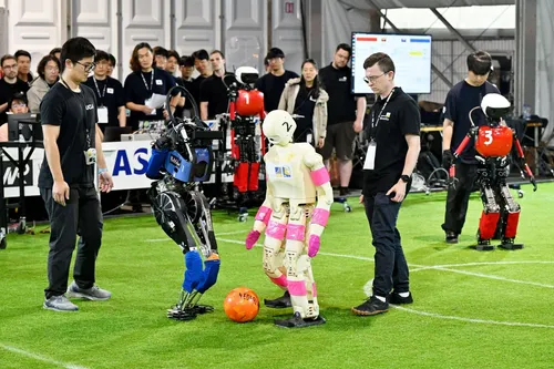 
					Competidores de 40 países disputam a 'Copa do Mundo da Robótica'
				
				