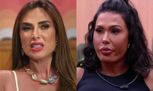   					Tata Werneck beija Belo e debocha de Gracyanne Barbosa; VÍDEO  				  				