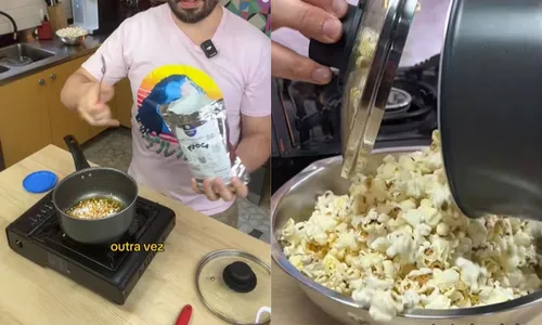 
				
					Descobrimos o segredo da Pipoca de Cinema com manteiga perfeita
				
				