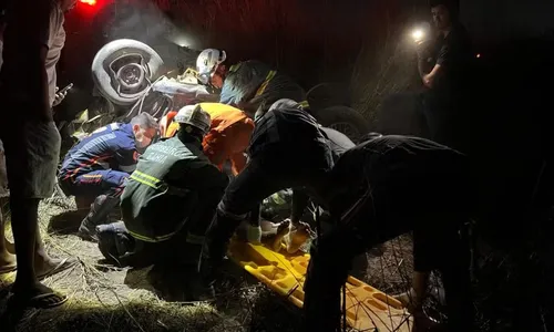 
					Dois morrem e seis ficam feridos em acidente entre carros na Bahia
				
				