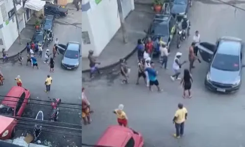
					Dois suspeitos morrem e morador fica ferido durante troca de tiros
				
				