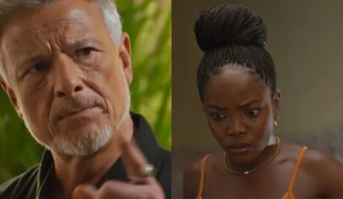 
					Dona de Mim: Samuel perde o chão após flagrar momento de Leo e Marlon
				
				