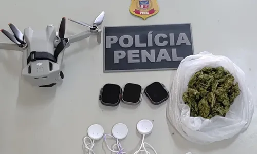 
					Drone é apreendido levando droga e celulares para o presídio na Bahia
				
				