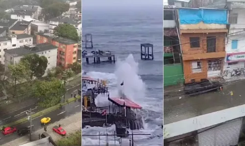 
					Chuvas em Salvador: cidade tem 13 sirenes acionadas em alerta máximo
				
				