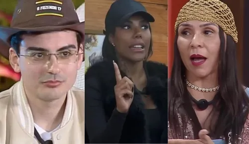 
					Enquete A Fazenda 17: Dudu sobe e Carol perde força em briga com peoa
				
				