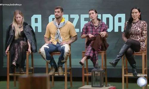 
					Resumo A Fazenda: Rayane treta com Tamires, Dudu arma e Saory acusada
				
				