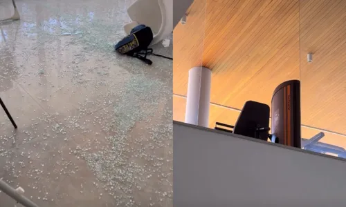 
					Evelyn Regly mostra estado da casa após queda repentina de vidro
				
				