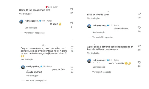 
					Ex de Preta Gil se revolta e rebate acusações após morte da cantora
				
				