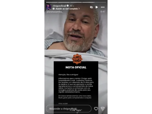 
					Ex-vocalista do Exaltasamba é internado após apartar briga entre cães
				
				