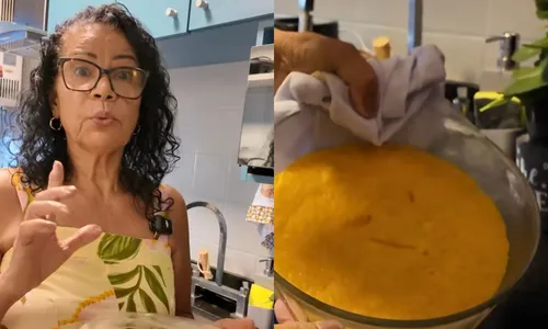 
				
					Faça o bolo de cenoura de Dona Vilma, no micro-ondas, em 8 minutos
				
				