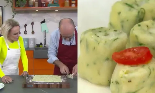 
				
					Faça o nhoque de rúcula com queijo de búfala que parou o 'Mais Você'
				
				