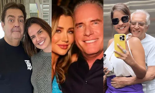 
					Faustão, Justus e mais: 12 famosos casados com pessoas bem mais jovens
				
				