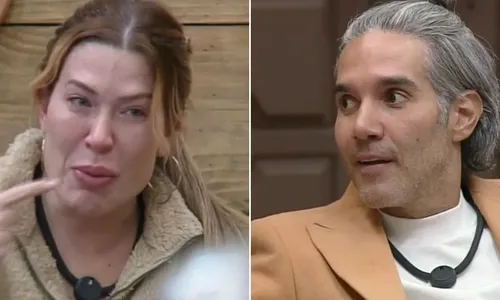 
					Fernando sobre briga da traição de Pecoraro a Renata: 'Ele chorou'
				
				