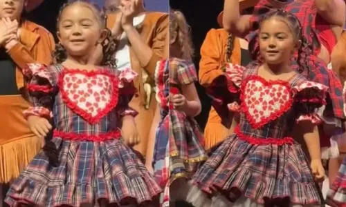 
				
					Filha de Lore Improta e Léo Santana rouba a cena em escola; VÍDEO
				
				