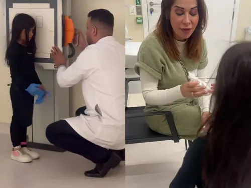 
				
					Filha de Maíra Cardi com Arthur Aguiar é levada ao hospital às pressas
				
				