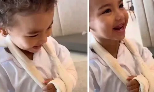 
					Filha de Neymar faz aniversário e exibe braço machucado; jogador reage
				
				
