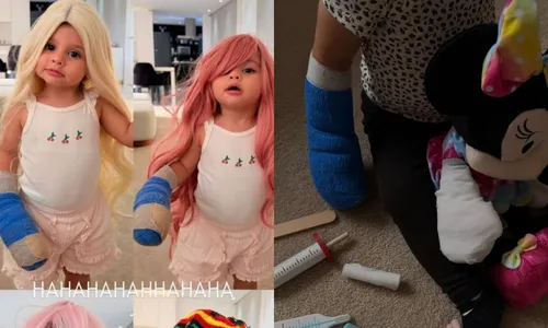 
					Filha de Neymar perde 90% do dedo e mãe faz desabafo; leia
				
				