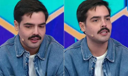   					Filho de Faustão surge ao vivo no SBT e ignora estado de saúde do pai  				  				