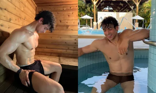 
				
					Filho de Xanddy e Carla Perez posa de sunga e web reage: ‘Pecado’
				
				