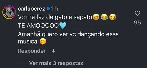 
					Filho de Xanddy e Carla Perez surge musculoso e Ivete Sangalo reage
				
				