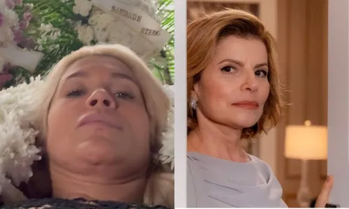 
					Flávia Alessandra 'provoca' Odete, de Vale Tudo, após cena em caixão
				
				