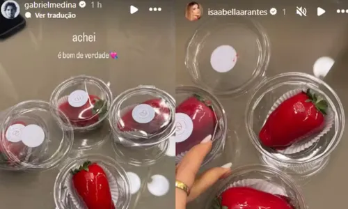 
					Gabriel Medina vive romance discreto com ex-noiva de Zé Felipe
				
				