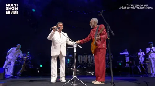   					Gilberto Gil emociona público com homenagem à filha Preta Gil; VÍDEO  				  				