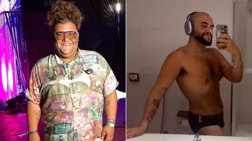 
					Gominho exibe corpo após perder 61 kg e choca web: 'Afonso Roitman'
				
				