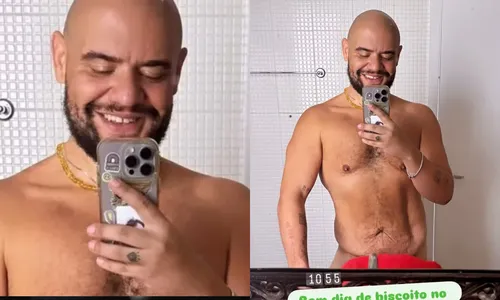 
					Gominho exibe corpo após perder 61 kg e choca web: 'Afonso Roitman'
				
				